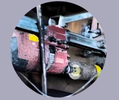 Furo de Ciga Coller em Alto-forno